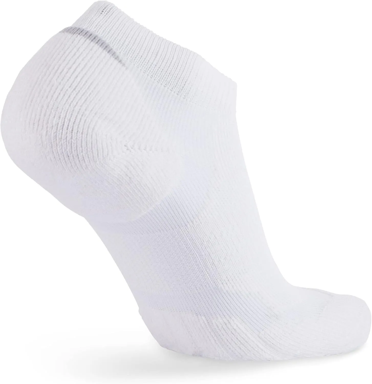 Merino Wool Socks - Low Show Cushioned Athletic Padded Running Sock