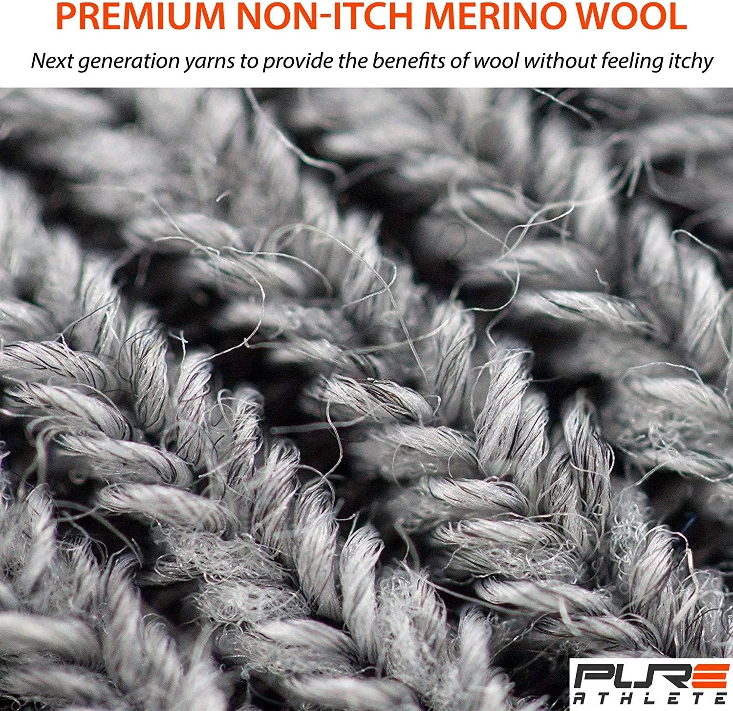 Merino Wool Socks - Low Show Cushioned Athletic Padded Running Sock