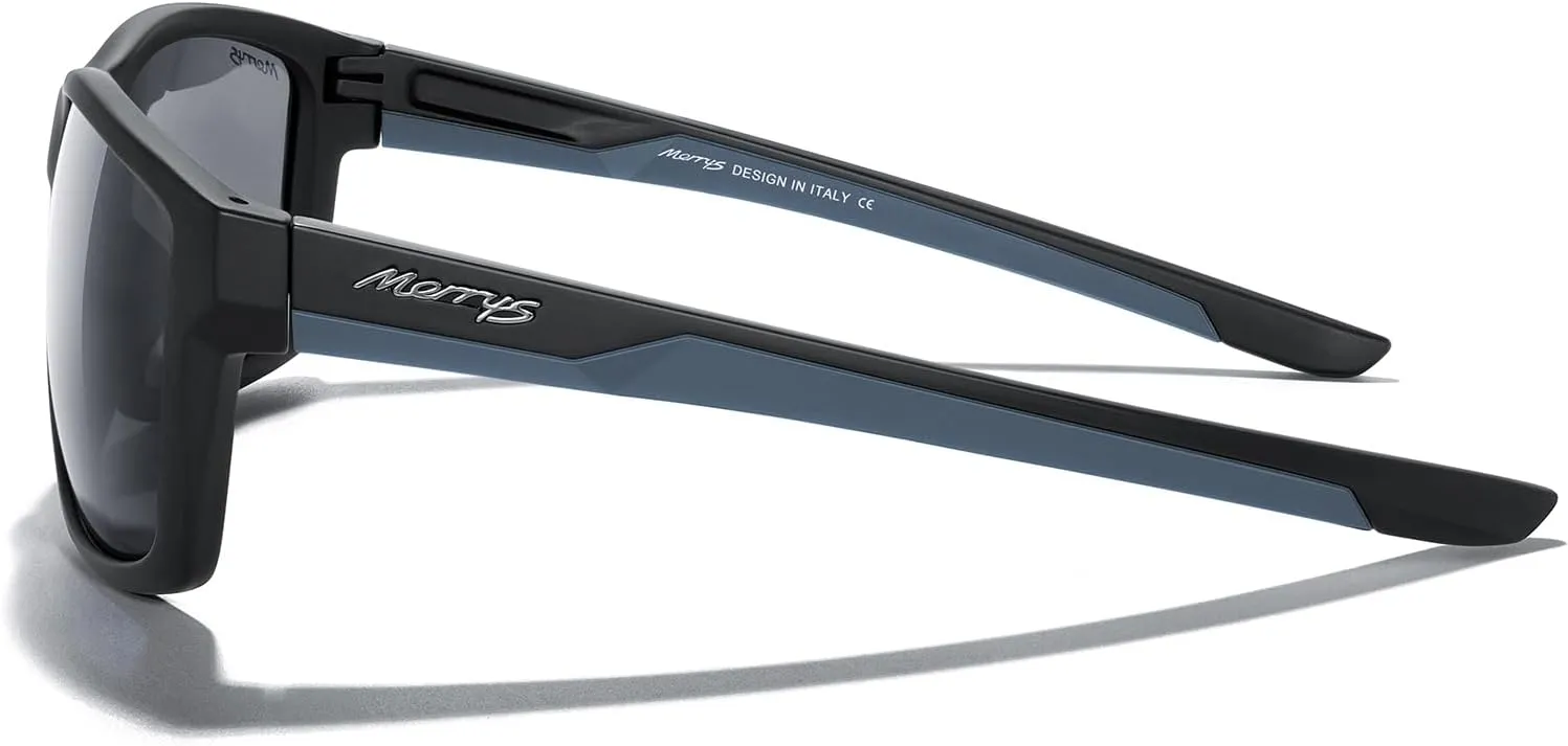 MERRY'S Sports Polarized Sunglasses For Men Women Cycling Running Driving Golf Fishing UV400 Protection S9266
