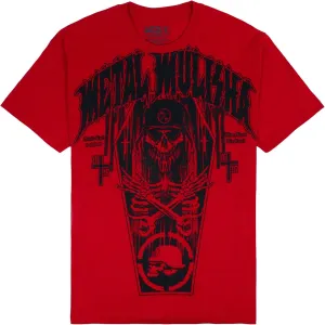 Metal Mulisha Coffin Tee, Red