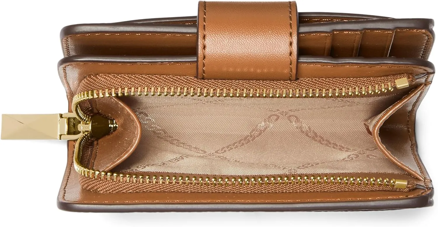 Michael Kors MK Charm Small Tab Compact Pocket Wallet