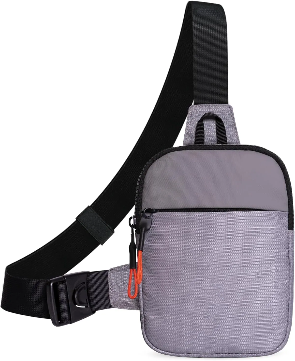 MJNUONE Mini Sling Bag for Men Outdoor Lightweight Small Crossbody Bag Women Casual Daily Bag Waterproof Phone Chest Bag for Traveling