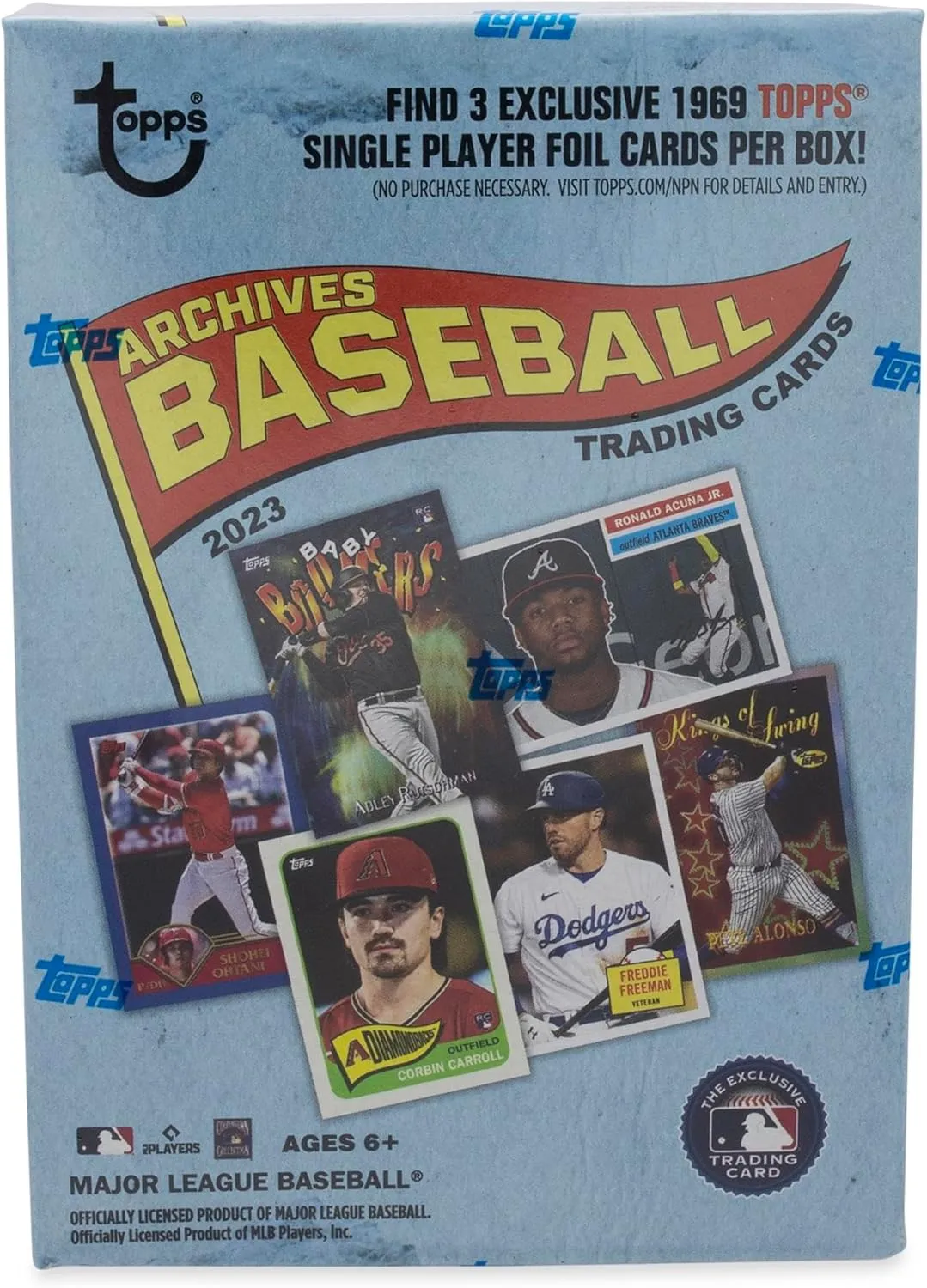 MLB Topps 2023 Archives Baseball Trading Card BLASTER Box [7 Packs]
