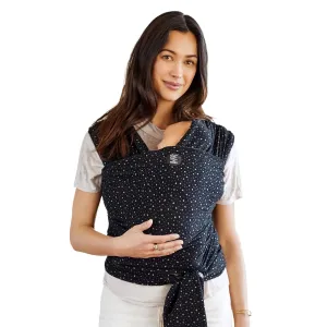 Moby Baby Wrap Carrier Classic by Petunia Pickle Bottom for Newborns to Toddlers (8-33lbs), Infant Sling Carrier, Lightweight & Hands Free Design, Adjustable for All Body Types (Terrazzo Black)
