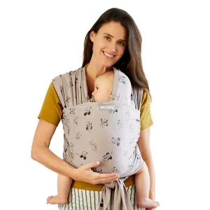 Moby Baby Wrap Carrier Classic for Newborns to Toddlers (8-33lbs), Infant Sling Carrier, Lightweight & Hands Free Design, Adjustable for All Body Types (Vintage Mickey & Friends)