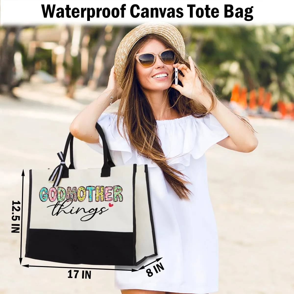Mom Aunt Mother in Law Christmas Birthday Gifts Mother Gifts Tote Bag for Women Mama Canvas Shopping Grocery Bag