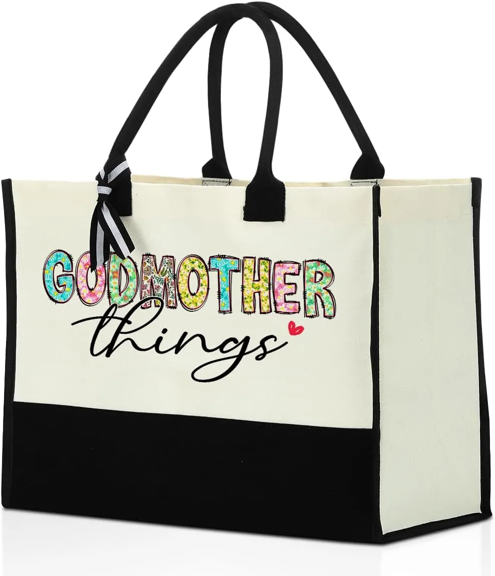 Mom Aunt Mother in Law Christmas Birthday Gifts Mother Gifts Tote Bag for Women Mama Canvas Shopping Grocery Bag