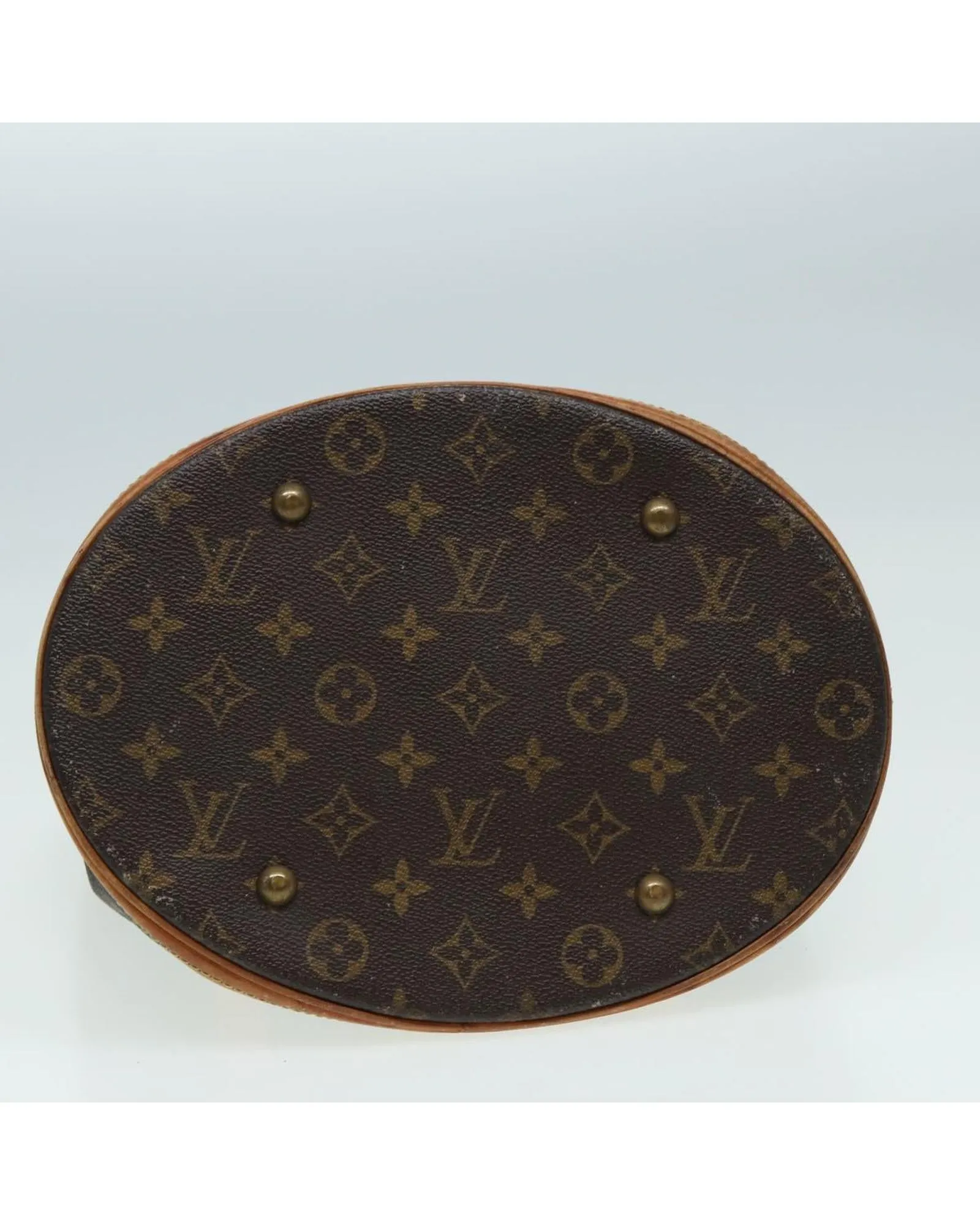 Monogram Canvas Bucket Bag