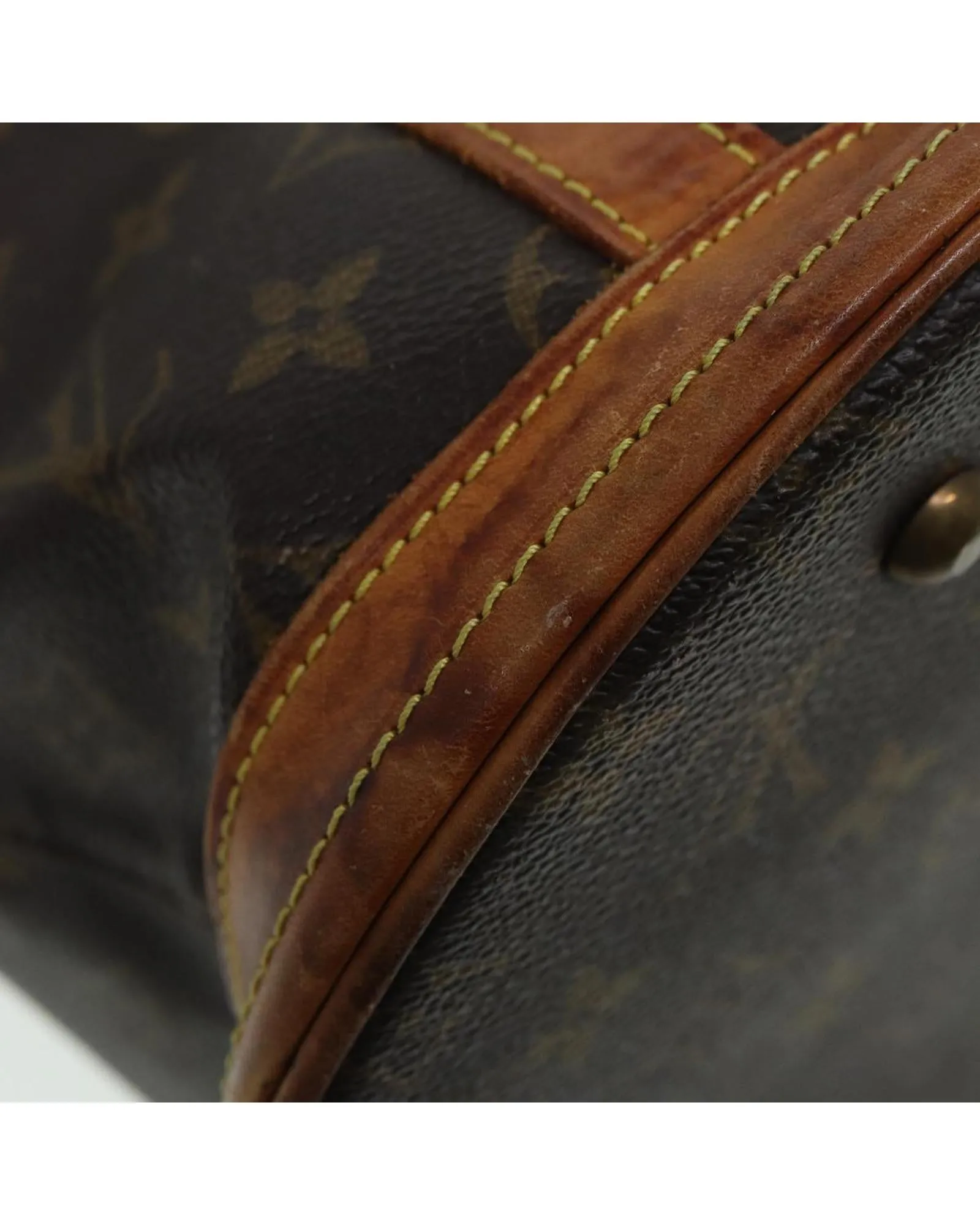 Monogram Canvas Bucket Bag