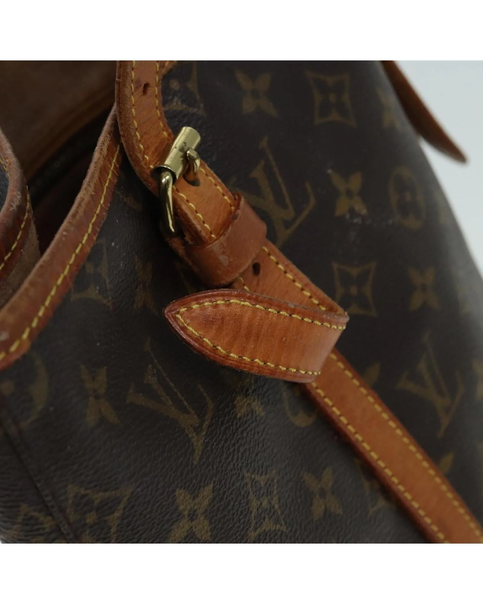 Monogram Canvas Bucket Bag