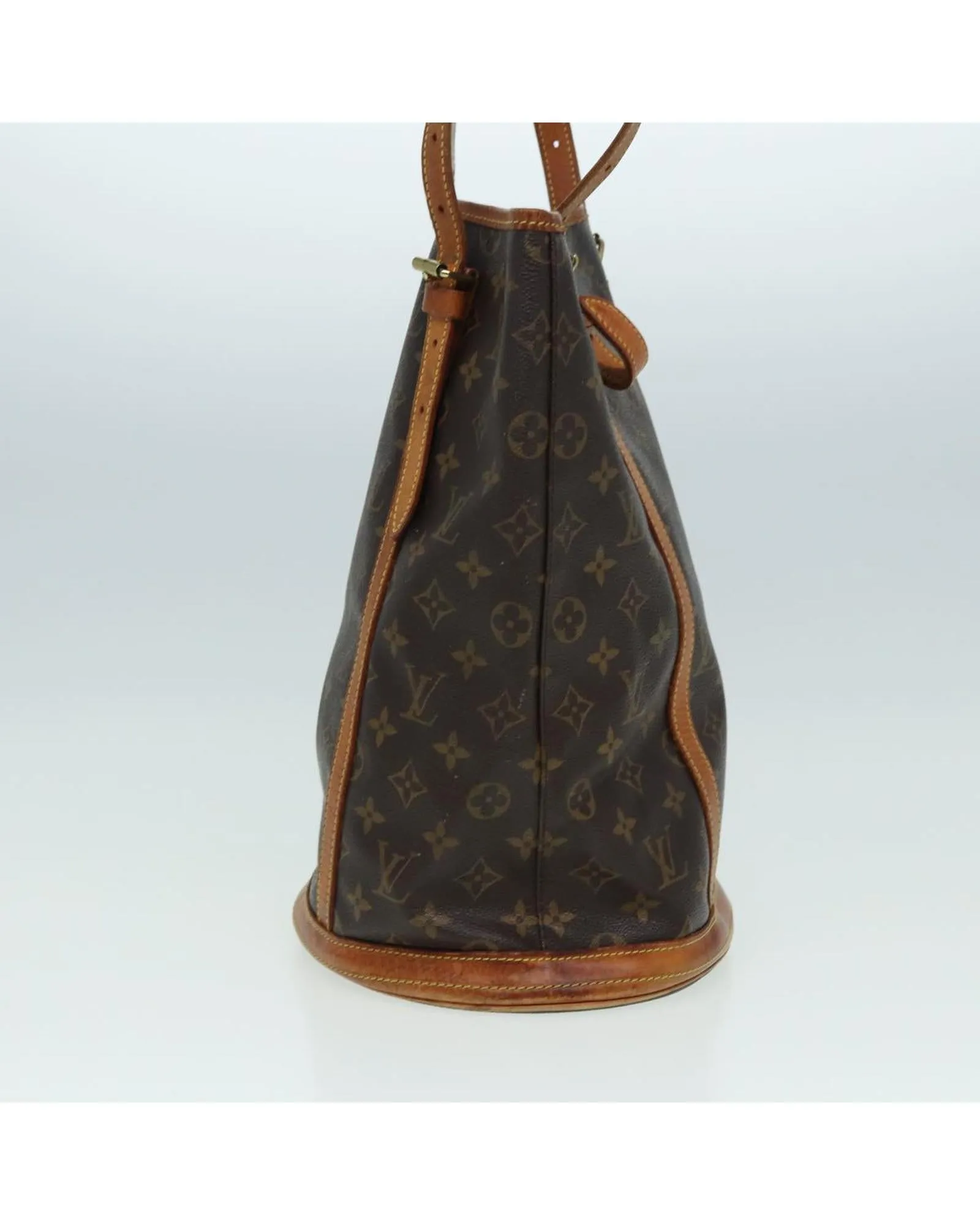 Monogram Canvas Bucket Bag