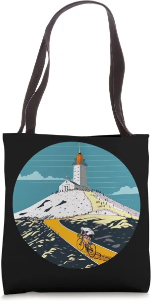 Mont Ventoux Cycling France Tote Bag