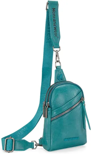 Montana West Small Crossbody Sling Bag for Women Cute Cross Body Fanny Pack Purse