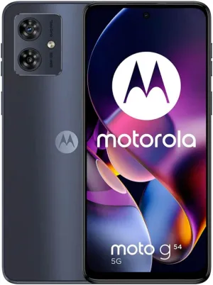 Motorola Moto G54 Power Dual-SIM 256GB ROM   12GB RAM (GSM only | No CDMA) Factory Unlocked 5G Smartphone (Midnight Blue) - International Version