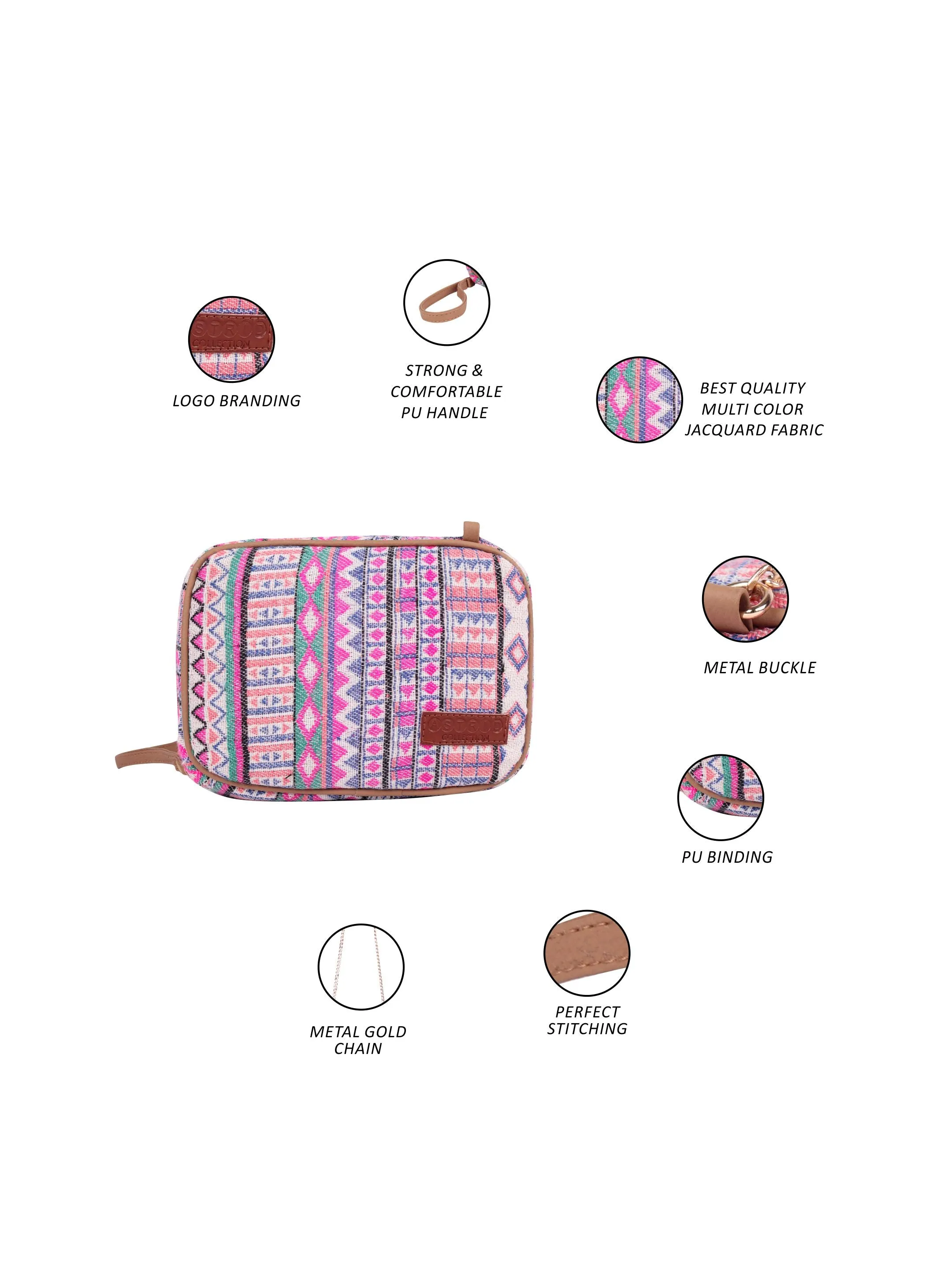 Multi Womens Sling Bag Small Size