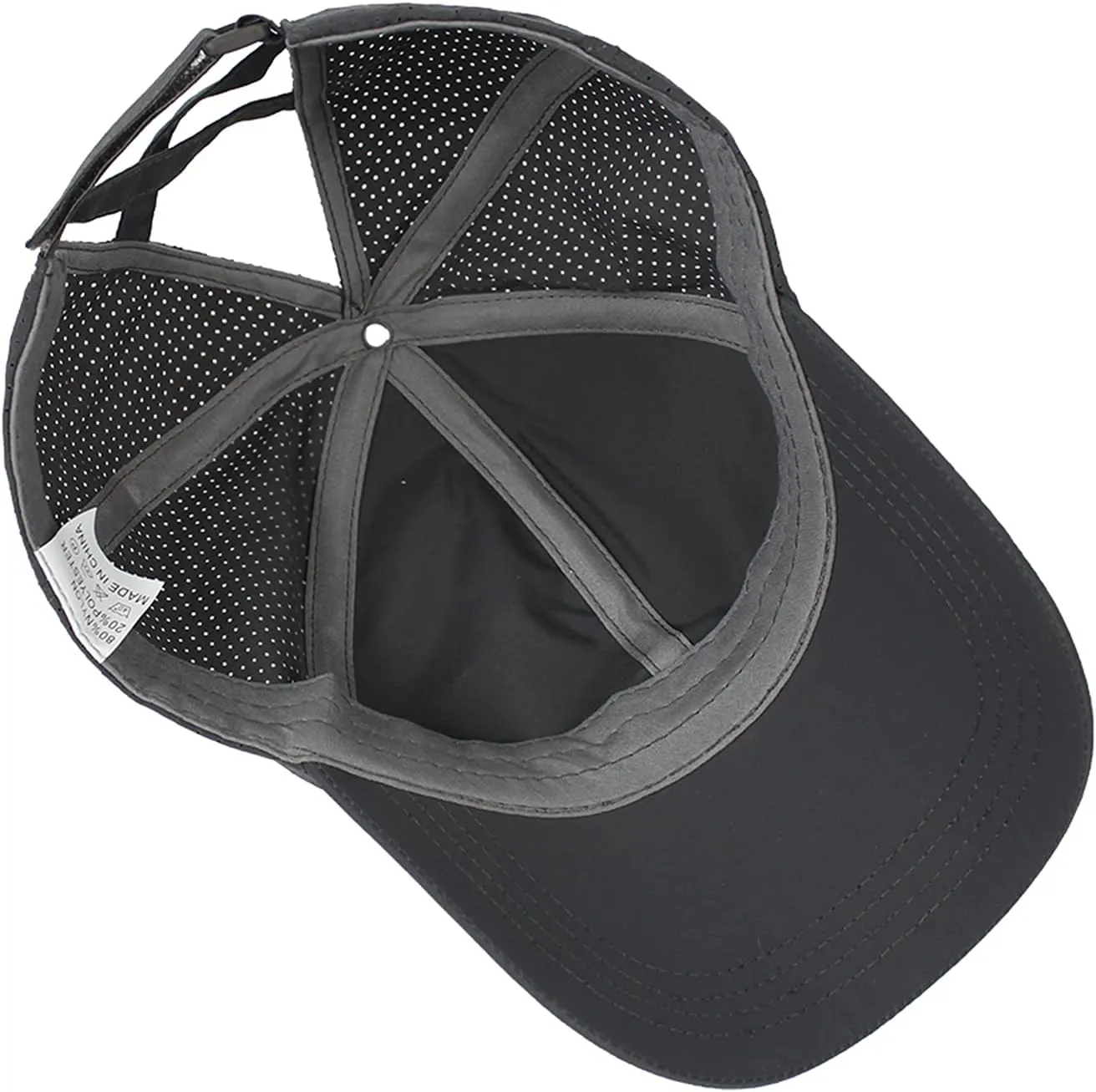 Muryobao 2 Packs Womens Criss Cross Ponytail Baseball Cap High Messy Bun Ponycap Quick Drying Mesh Outdoor Sports Travel Hat
