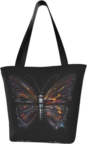 Mystery Butterfly Women's shoulder handbag, crossbody shoulder bag, weekend travel shopping shoulder bag