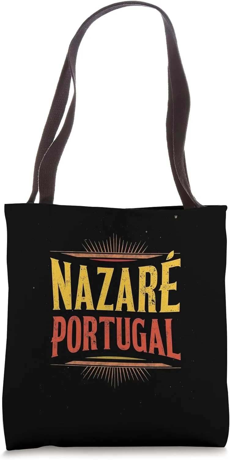 Nazaré Portugal Travel Tote Bag