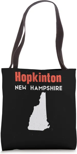 New Hampshire USA State America Travel Hopkinton Tote Bag