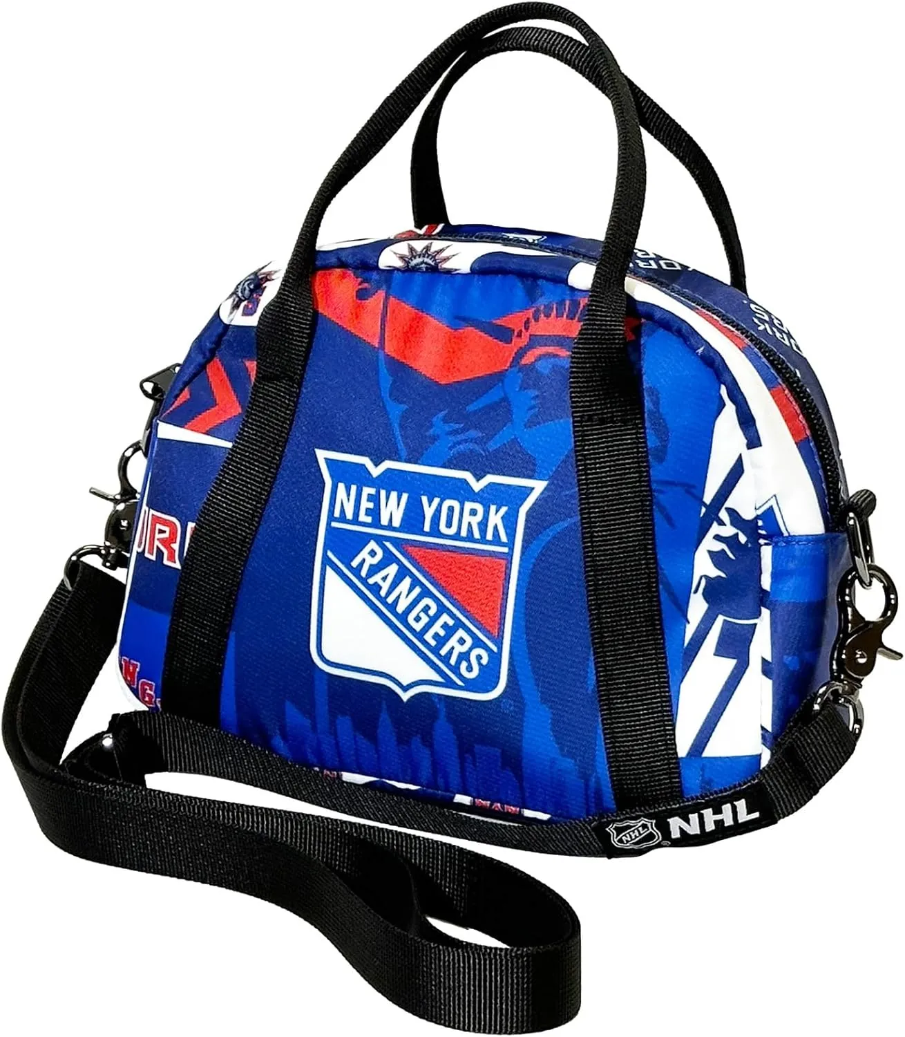 NY Ranger Sling Purse NBA Licensed Crossbody Bag for Fans, Stylish and Lightweight Team Merchandise