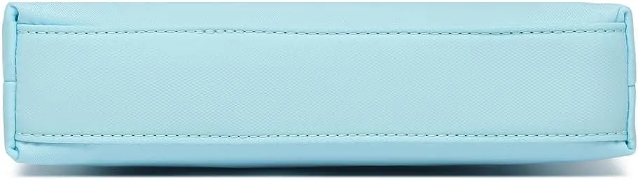 Nylon Wristbands Bag Makeup Pouch for Purse Waterproof Wristbands Bag with Zipper Pocket Credit Card Pouch