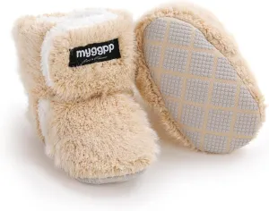 Ohwawadi Infant Baby Slippers Girls Boys Booties Warm Baby Socks Shoes Newborn Crib Shoes Baby Footwear Prewalkers