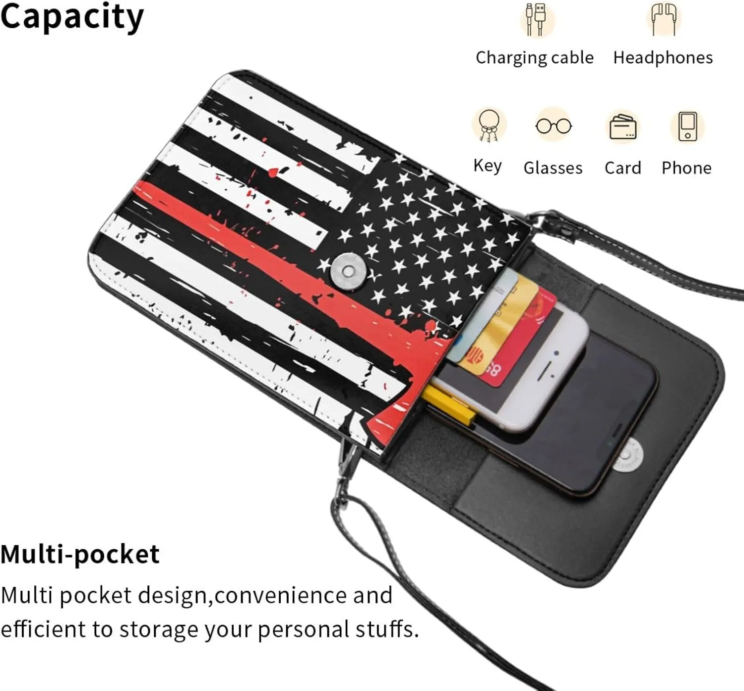 One Loves Jamaica Rasta Reggae Leather Crossbody Phone Purse for Women Cute Wallet Bags Lightweight Mini Sling Bag