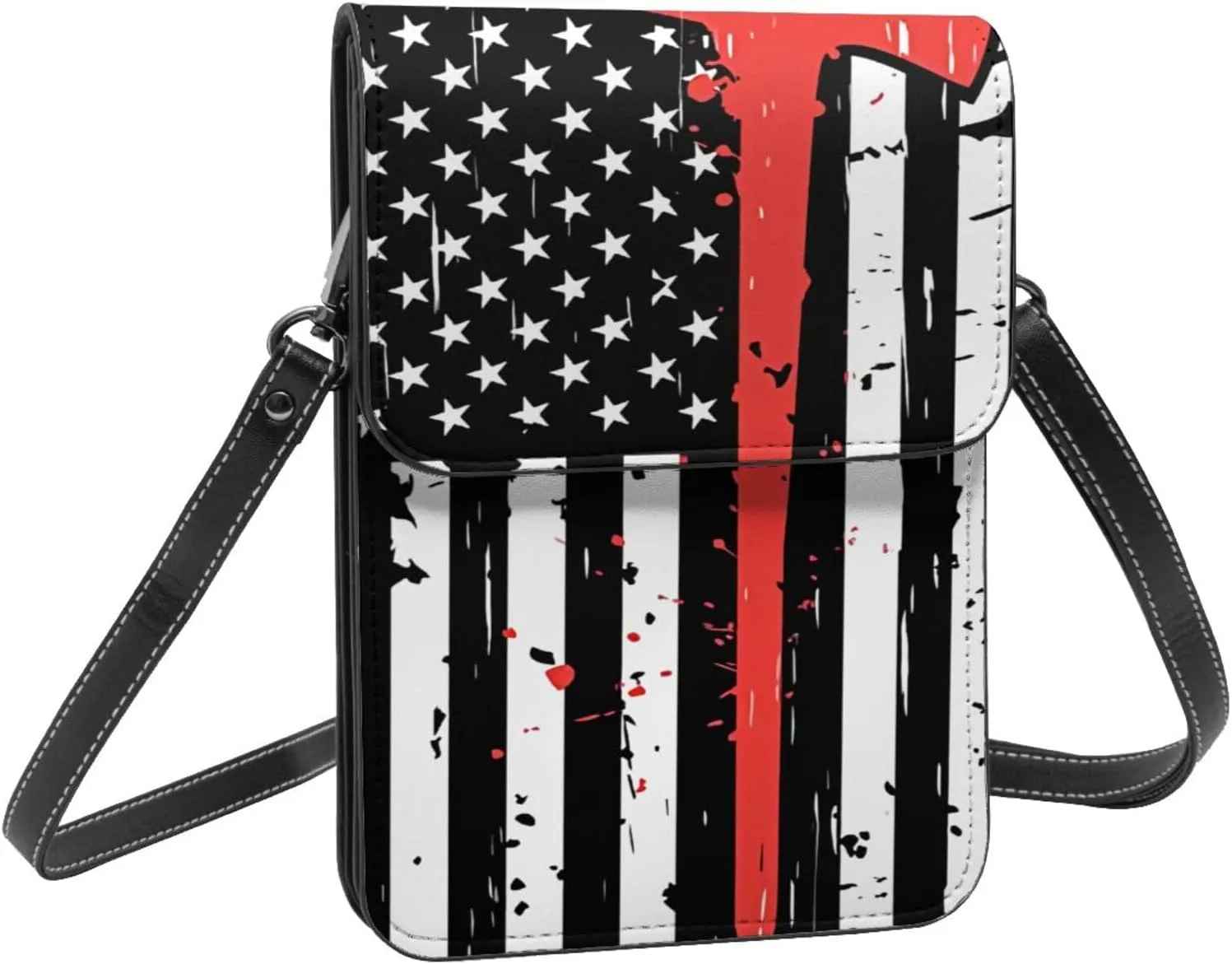 One Loves Jamaica Rasta Reggae Leather Crossbody Phone Purse for Women Cute Wallet Bags Lightweight Mini Sling Bag