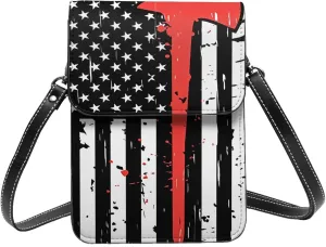 One Loves Jamaica Rasta Reggae Leather Crossbody Phone Purse for Women Cute Wallet Bags Lightweight Mini Sling Bag