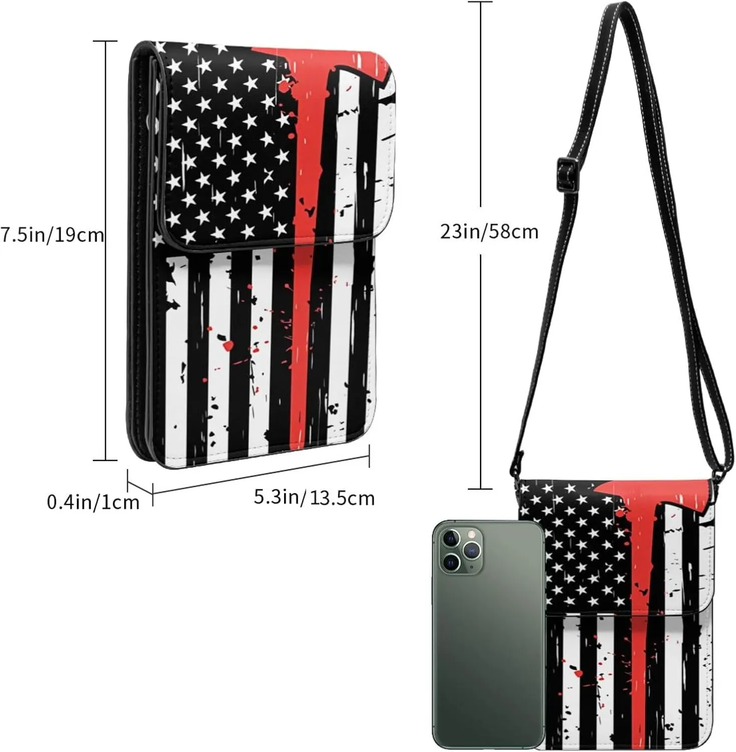 One Loves Jamaica Rasta Reggae Leather Crossbody Phone Purse for Women Cute Wallet Bags Lightweight Mini Sling Bag