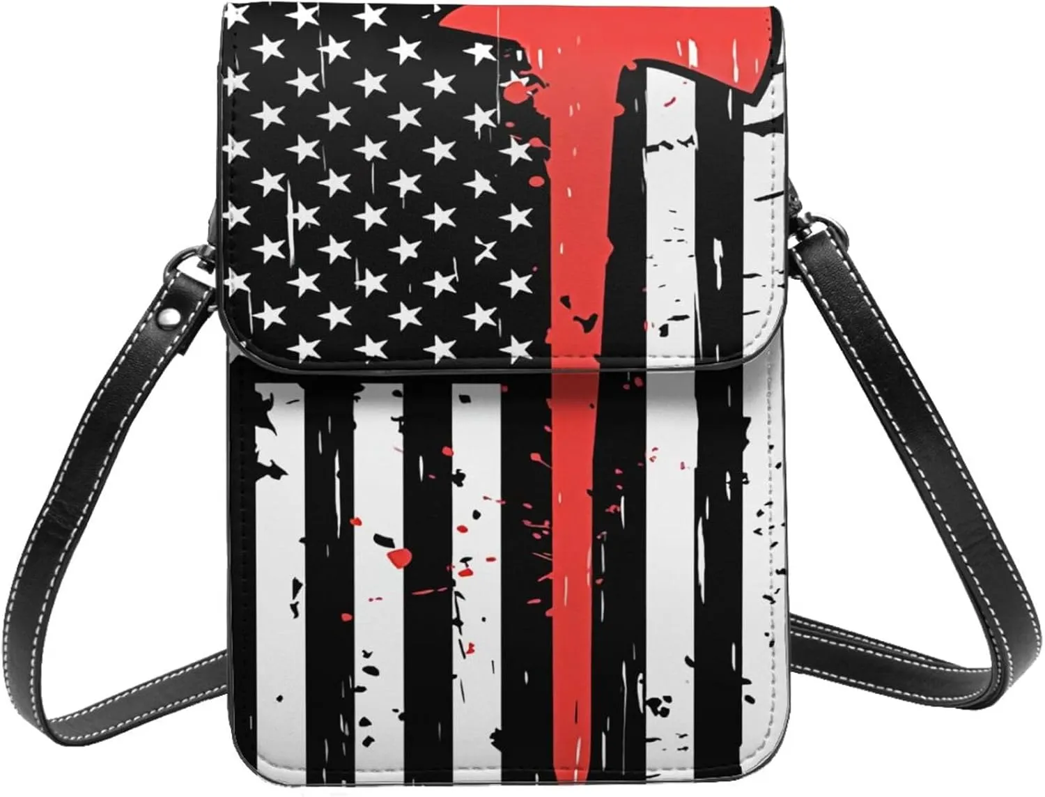 One Loves Jamaica Rasta Reggae Leather Crossbody Phone Purse for Women Cute Wallet Bags Lightweight Mini Sling Bag