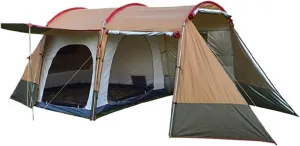 Outdoor Open Camp Tent Travel Self -Driving Large -Capacity Double -Layer Rainproof Household Thickened