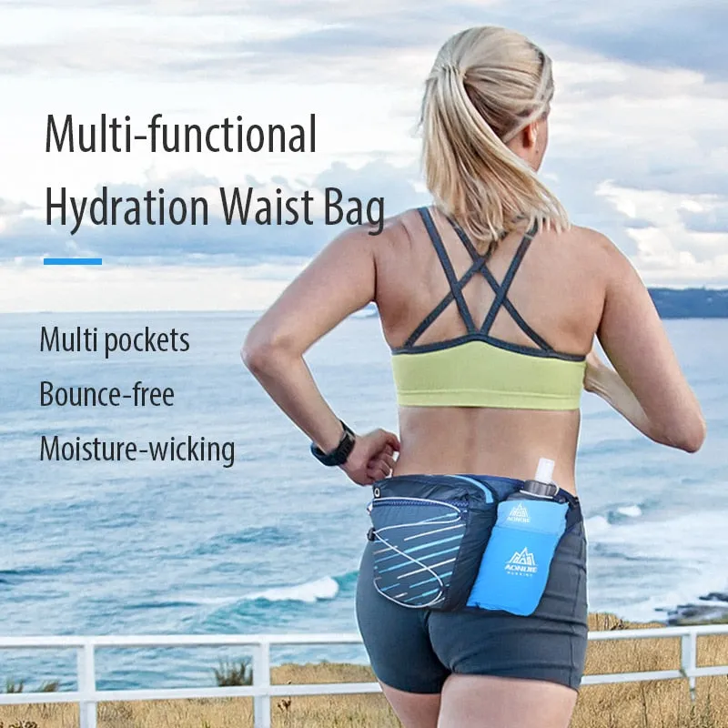 Outdoor Sports Lightweight Running Waist Bag Belt Hydration Fanny Pack