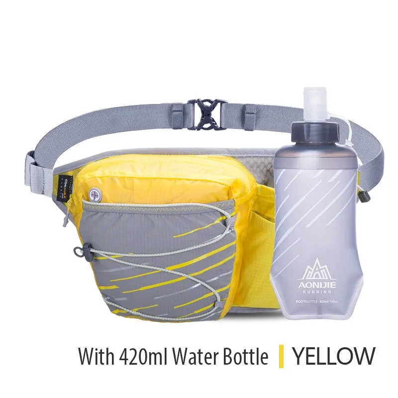 Outdoor Sports Lightweight Running Waist Bag Belt Hydration Fanny Pack