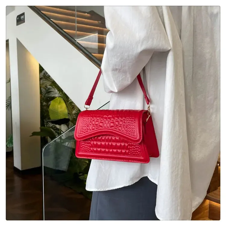 Patterned Flap Crossbody/Sling Bags