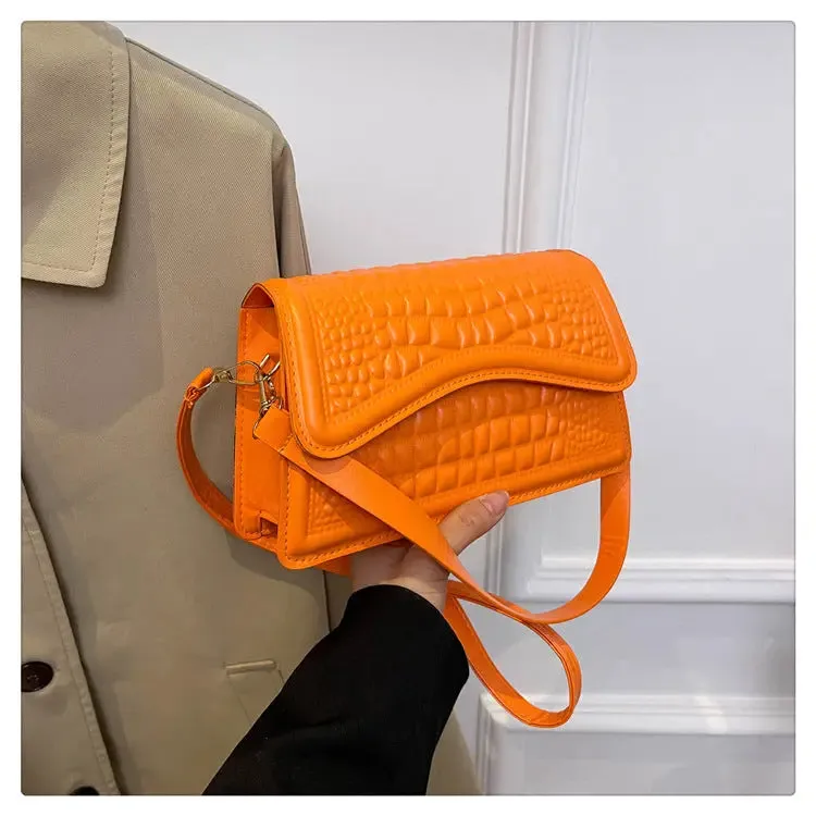 Patterned Flap Crossbody/Sling Bags