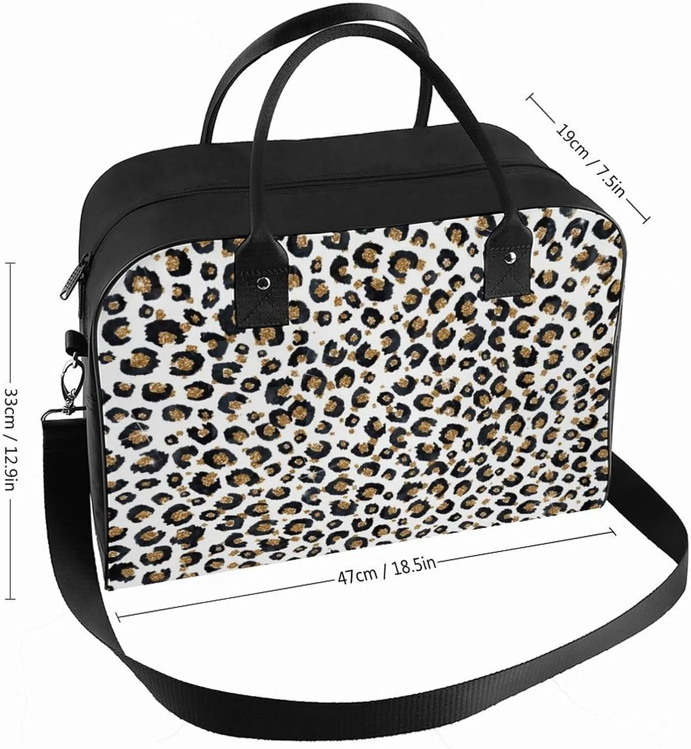 Penguin Bird Fashionable Large Capacity Travel Handbag Unisex