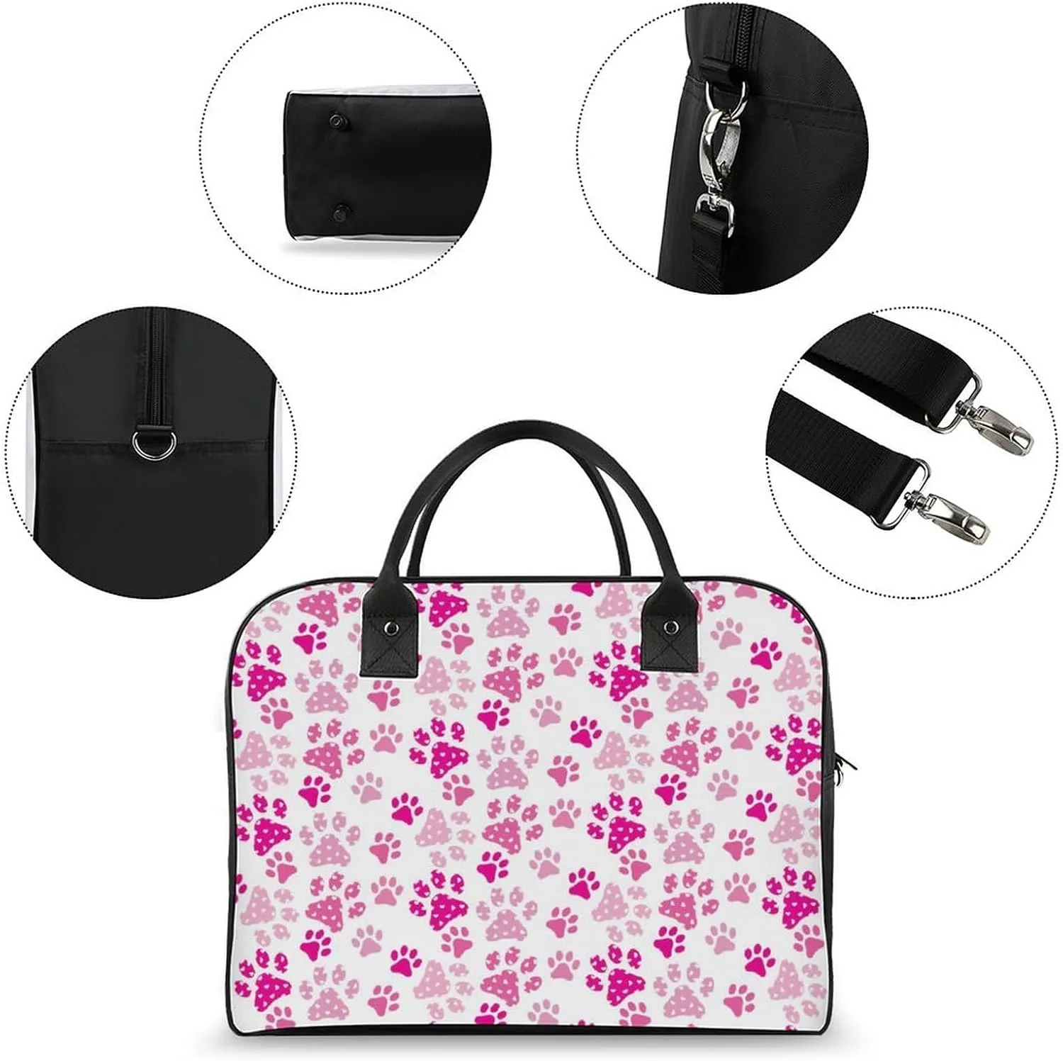Penguin Bird Fashionable Large Capacity Travel Handbag Unisex