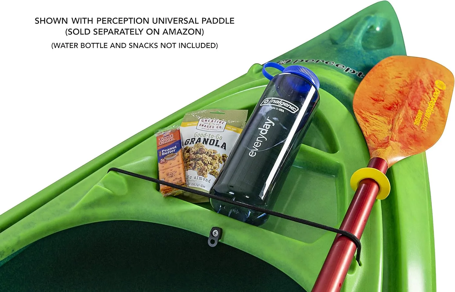 Perception Flash 9.5 | Sit Inside Kayak | Rod Holders and Rear Storage | 9' 6"