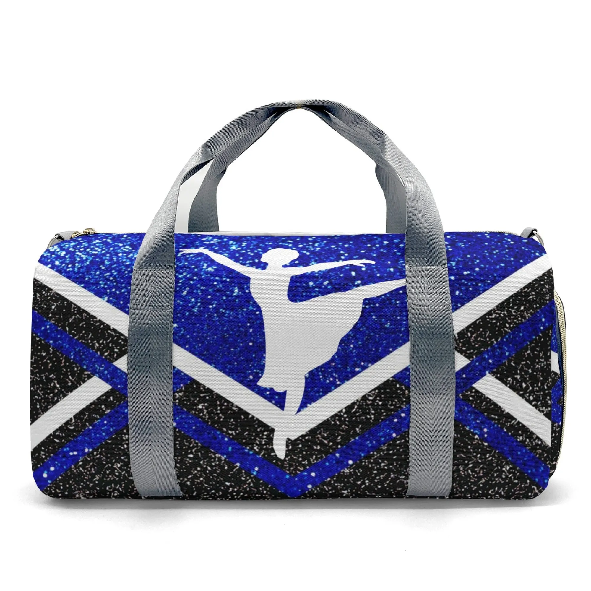 Personalized Cheer Cheerleader Blue Purple Red Yellow Pink MultiFunction Name Travel Bag