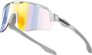 Photochromic Cycling Glasses Sports Sunglasses for Men Women, UV Protection, Mountain Bike MTB Bicycle Riding