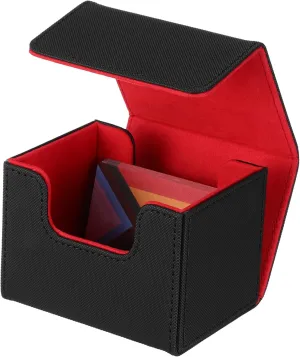 Playing Card Holder Box Capacity Card Storage Organizer with Protective Interior Lightweight Design for Easy Travel and Outdoor Activities for Collectors and Gamers
