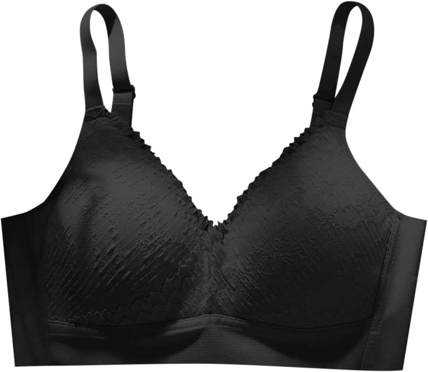 Plus Sized Sports Bra Latex Wire Comfortable Thin Sexy Up Packs