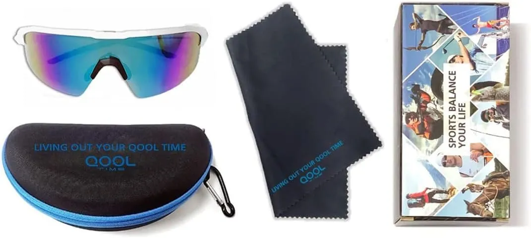 Polarized Cycling Sunglasses for Women and Men, Golfing Running Volleyball MTB and Outdoor sports