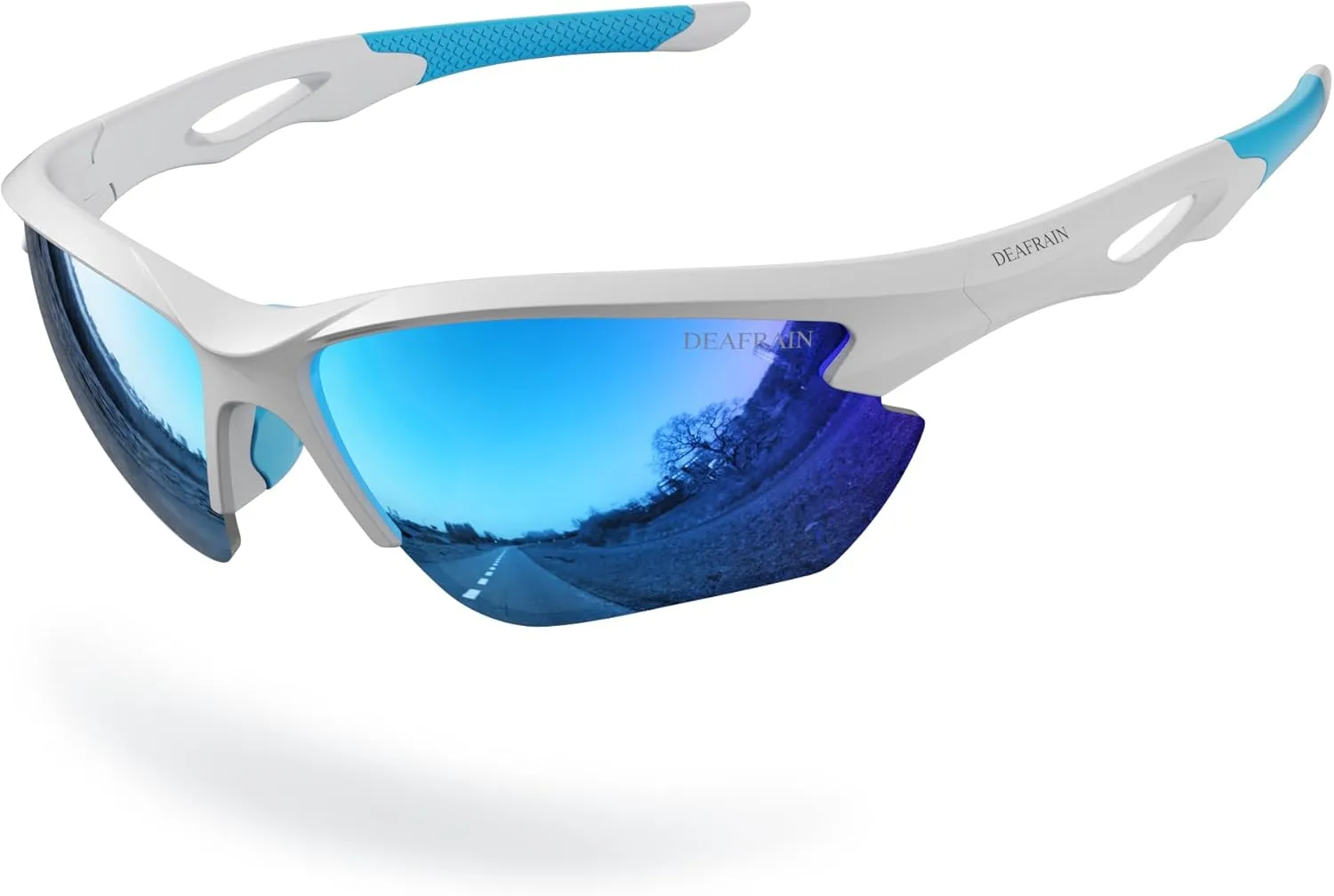 Polarized Sports Sunglasses for Men Women Cycling Running Fishing Glasses TR90 Unbreakable Frame UV Protection