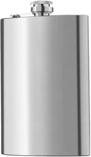 Portable Flasks for Liquor for Men Women Travel Small Flasks Stainless Steel Flasks with Funnel for Wedding Party Birthdays Gifts 8Oz(Color:Silver)