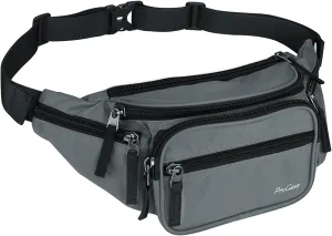 ProCase Fanny Pack Waist Packs for Men Women, Waist Bag Hip Pack for Travel Hiking Running Outdoor Sports
