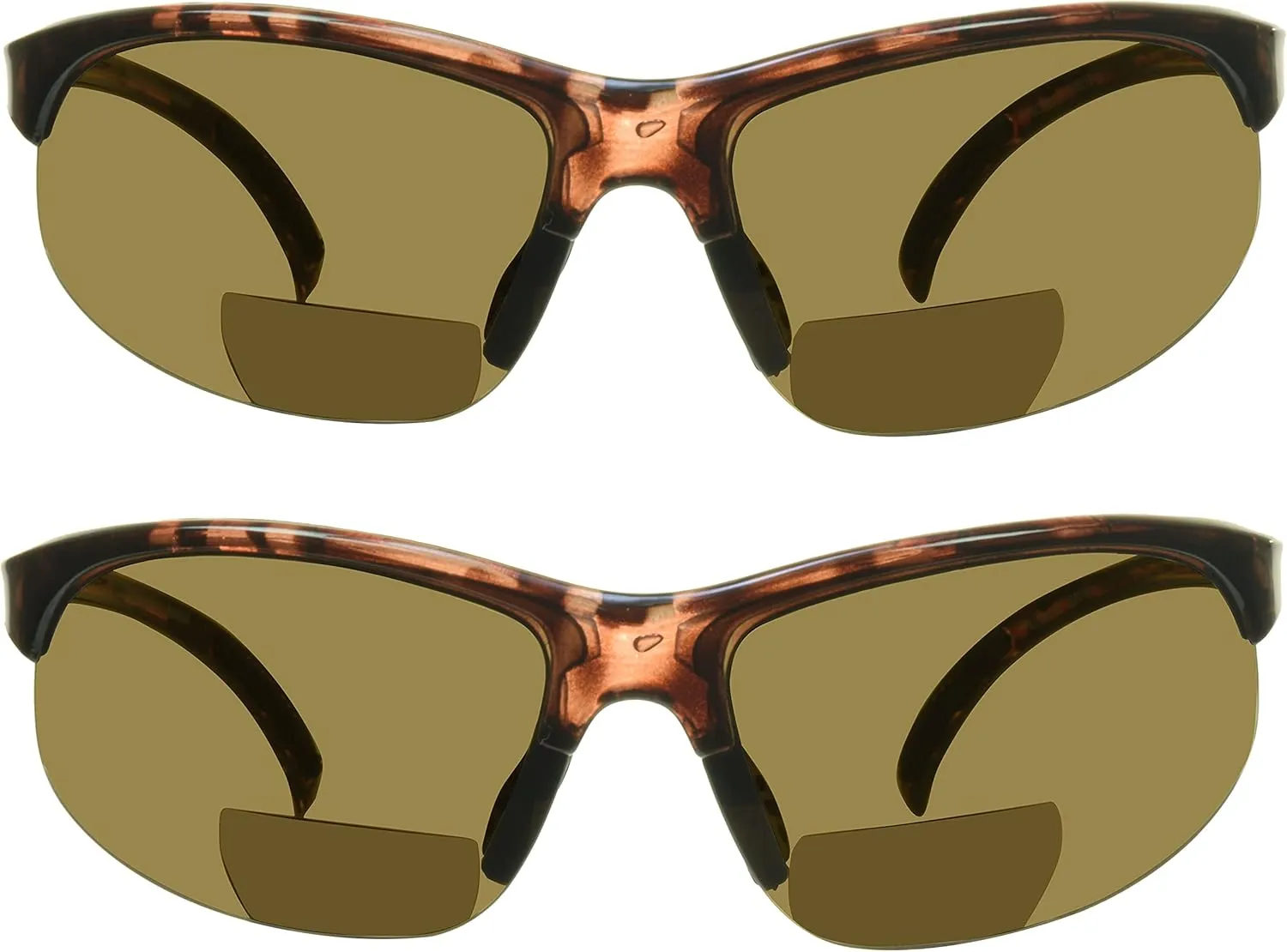 proSPORT BIFOCAL Sunglasses Readers Tinted Mens Womens High Definition Amber Yellow Smoke  1.50  1.75  2.00  2.25  2.50