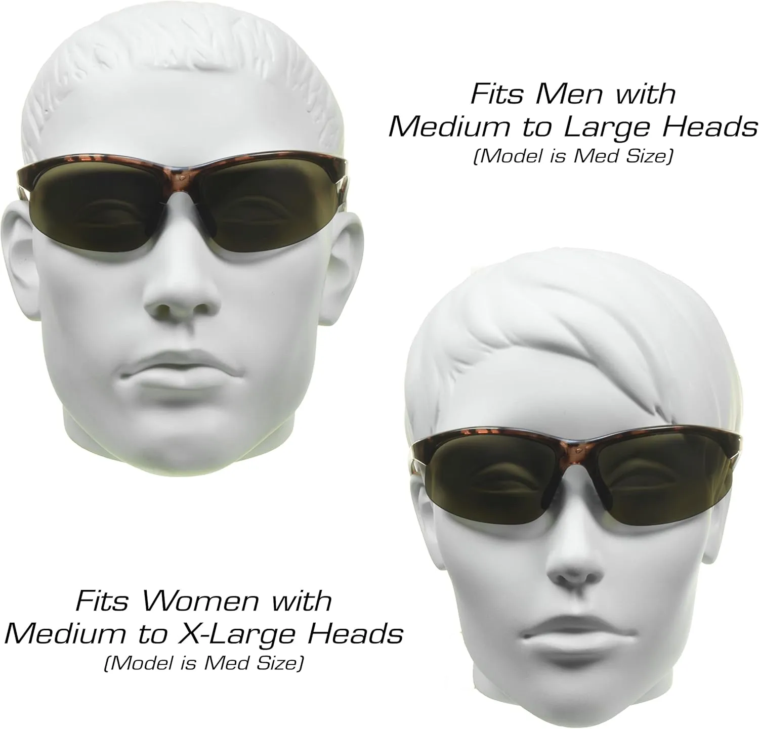 proSPORT BIFOCAL Sunglasses Readers Tinted Mens Womens High Definition Amber Yellow Smoke  1.50  1.75  2.00  2.25  2.50