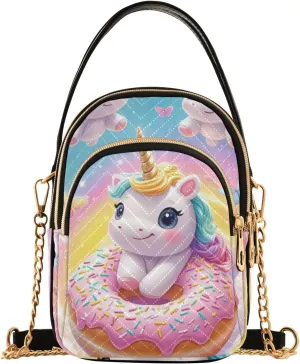 Quilted Crossbody Bag Small Shoulder Purse Women's Handbags Phone Purse with Chain